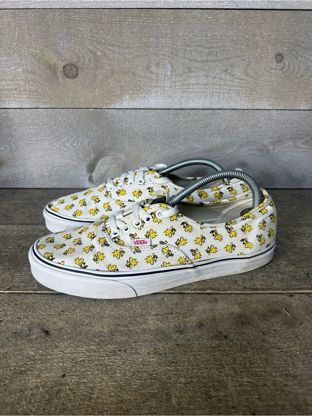 Vans Off The Wall X Peanuts Snoopy Woodstock Sneakers Shoes 10.5 Men 12 Women